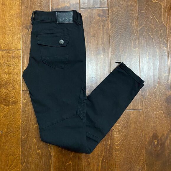 Affliction x Fast & Furious Raquel Cargo Slim Fit Black Denim Jeans Mens 29 x 30 - Picture 12 of 12